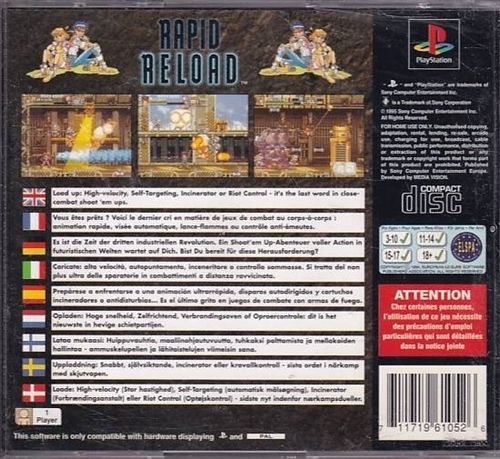 Rapid Reload - PS1 (B Grade) (Genbrug)